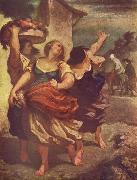 Honore Daumier Der Muller, sein Sohn und der Esel France oil painting artist